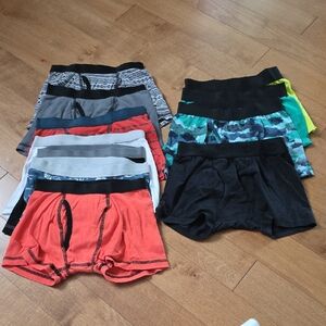 Cat & Jack/All In Motion Kids Underwear Multicolor 11 Pack - Small (6-7)